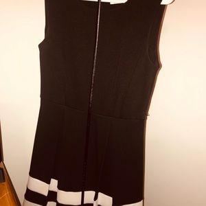 Calvin Klein skater style black dress
